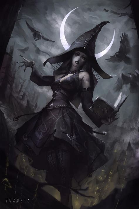 Captivating Darkness: The Stunning Illustrations of Witch of the Black Rose